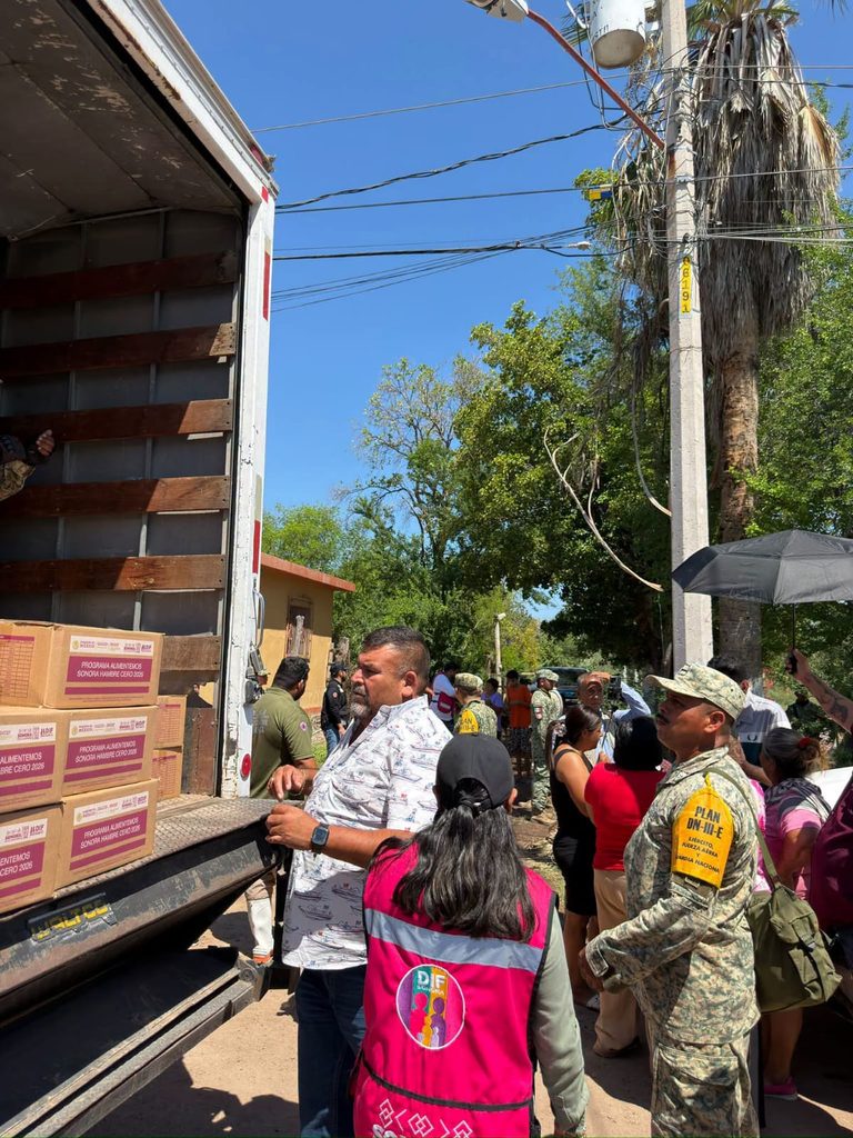 Respalda DIF Sonora a familias damnificadas en Empalme 12 313