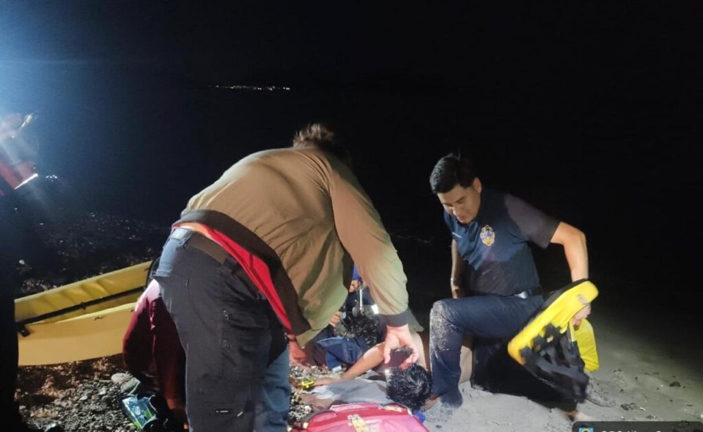 Rescatan a joven de ahogarse en San Carlos 1 363