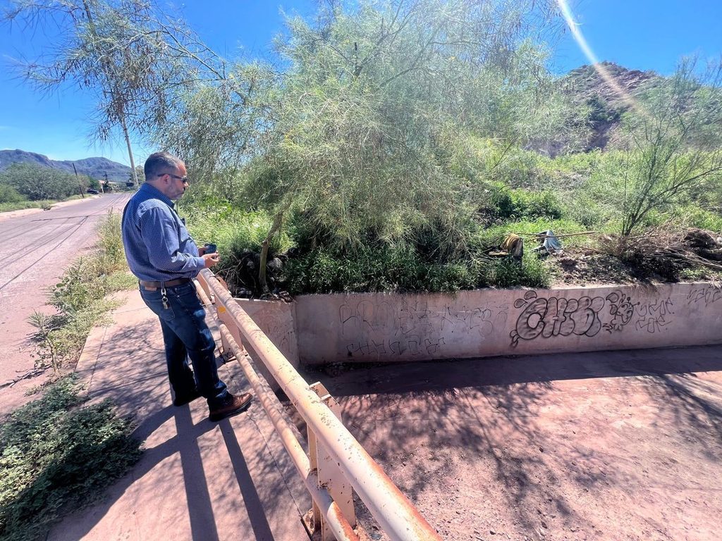 Intensifican inspección de arroyos 2 428