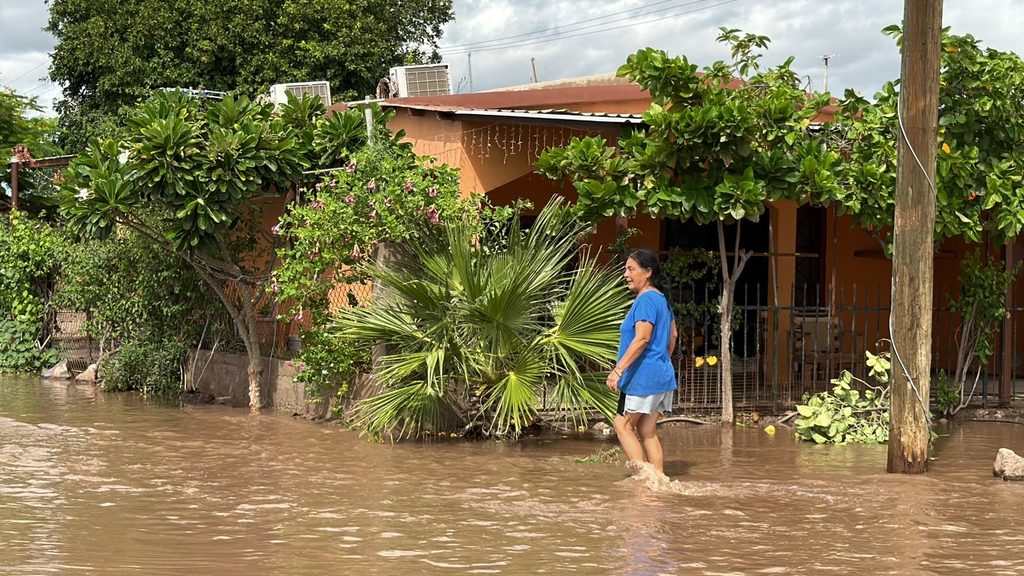 Se inundan dos comunidades rurales en el valle de Empalme 2 530