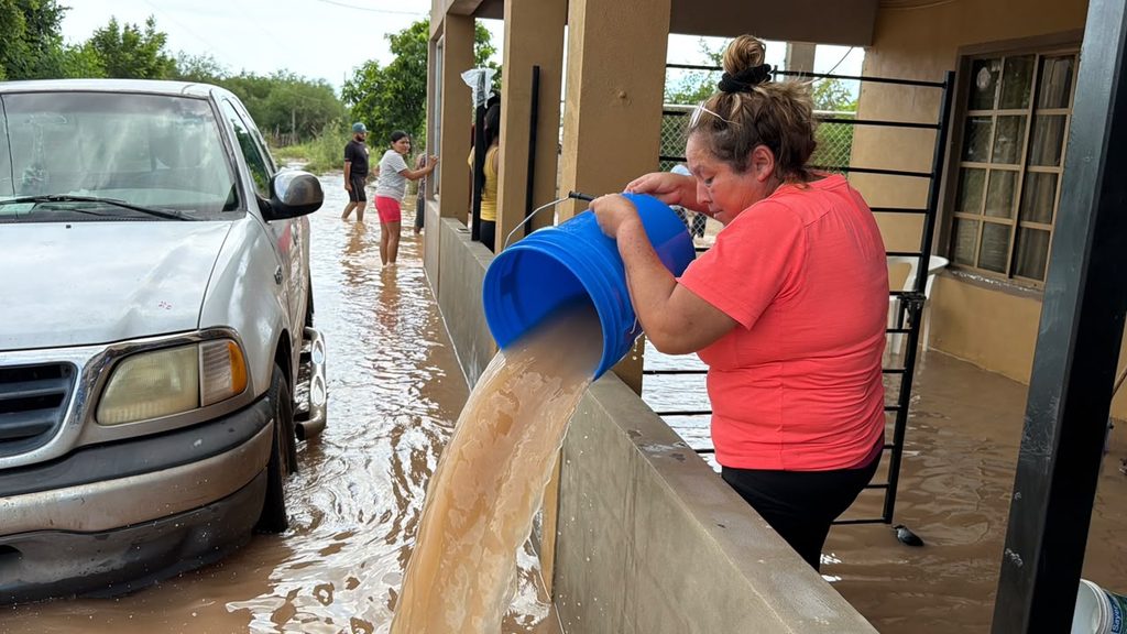 Se inundan dos comunidades rurales en el valle de Empalme 3 531