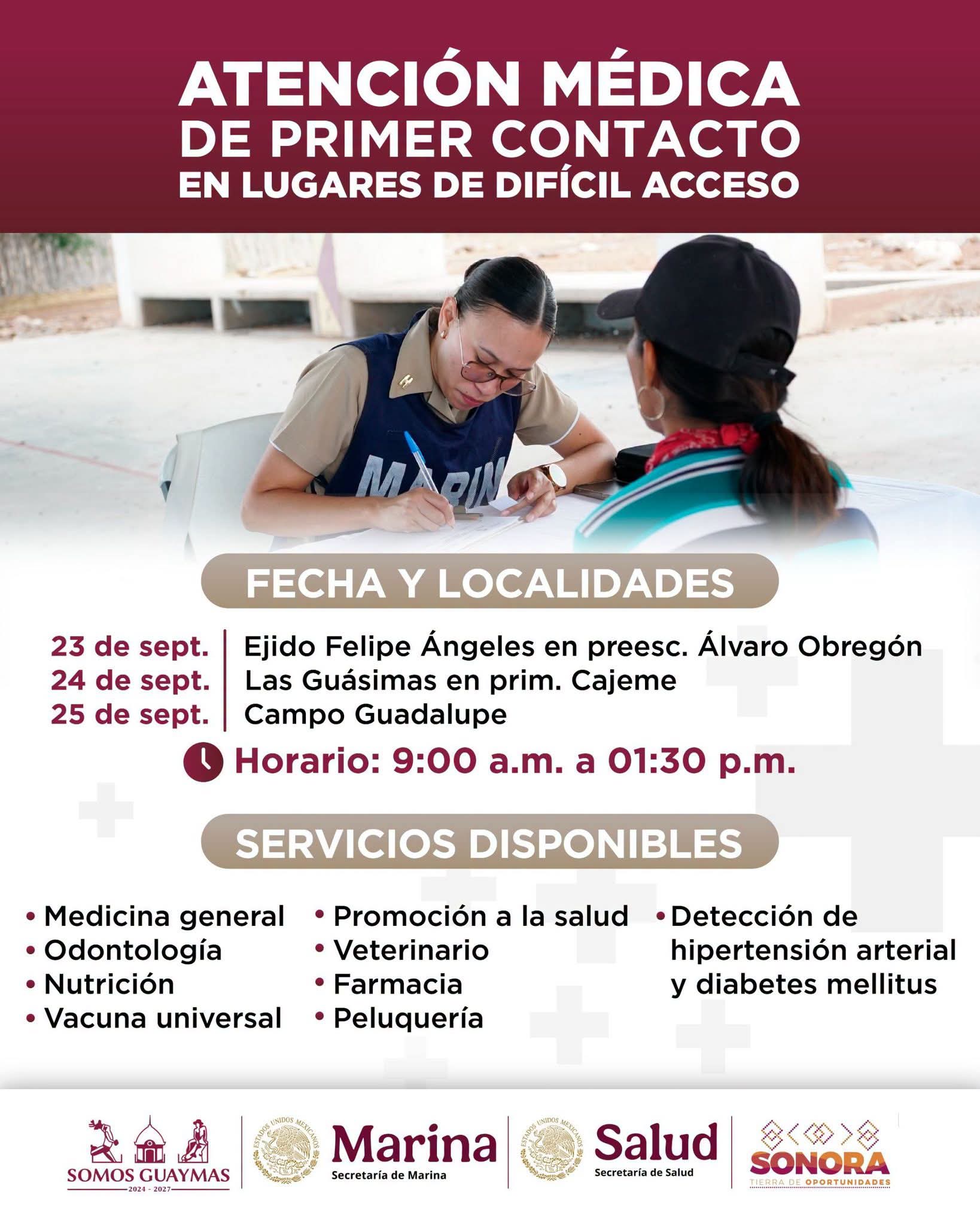 Llevarán atención médica gratuita al valle