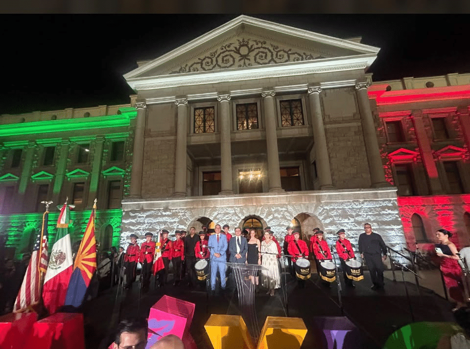 Participa Gobierno de Sonora en celebración de la Independencia de México en Phoenix