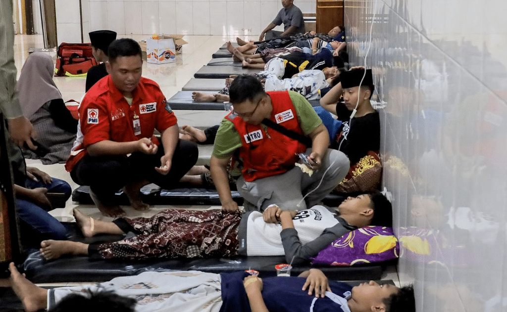 Más de 500 niños hospitalizados en Indonesia 1 image