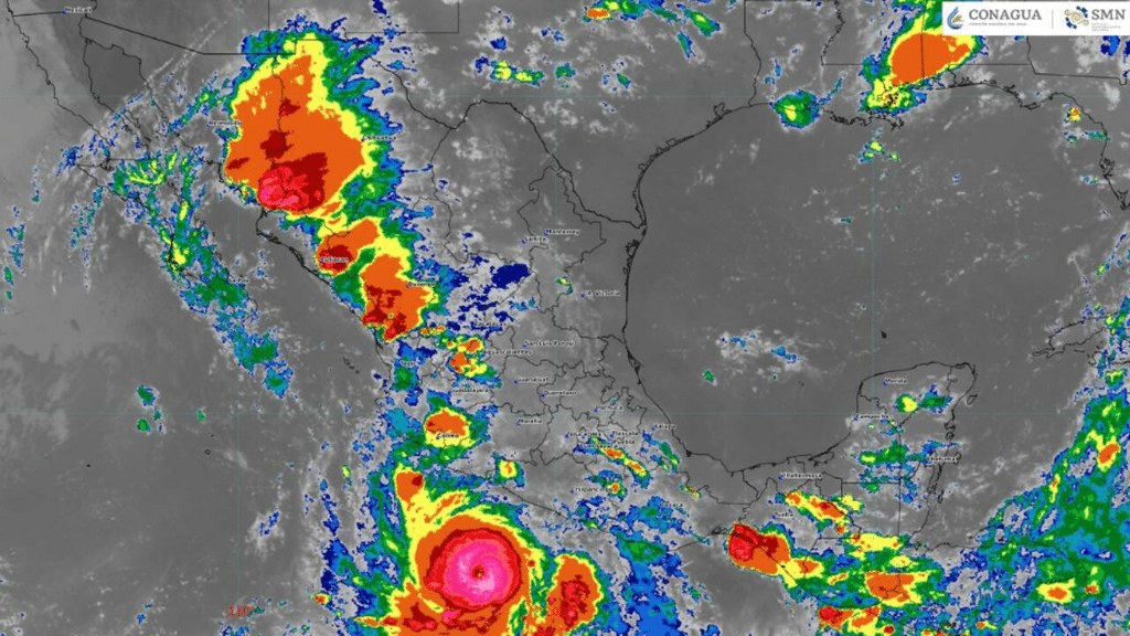 Huracán ‘Polo’ provoca lluvias intensas en varios estados de México 1 image