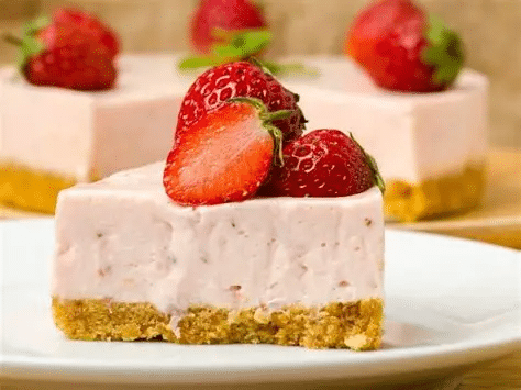 Cheesecake de fresa sin horno 1 image