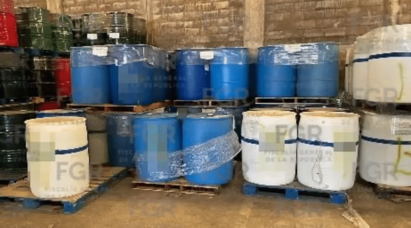 Aseguran más de 49 toneladas y 45 mil litros de sustancias químicas en Sinaloa 1 image