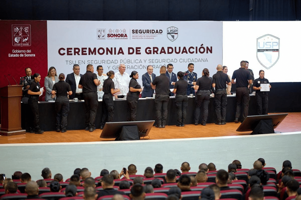 Gobernador Durazo duplica Policía Estatal: se integran 271 nuevos elementos egresados de la USP 1 image