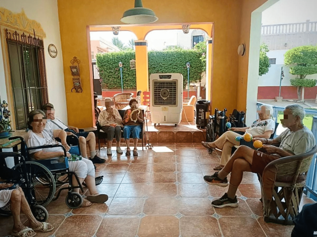 Gobierno de Sonora impulsa el envejecimiento activo con clases y actividades en asilos