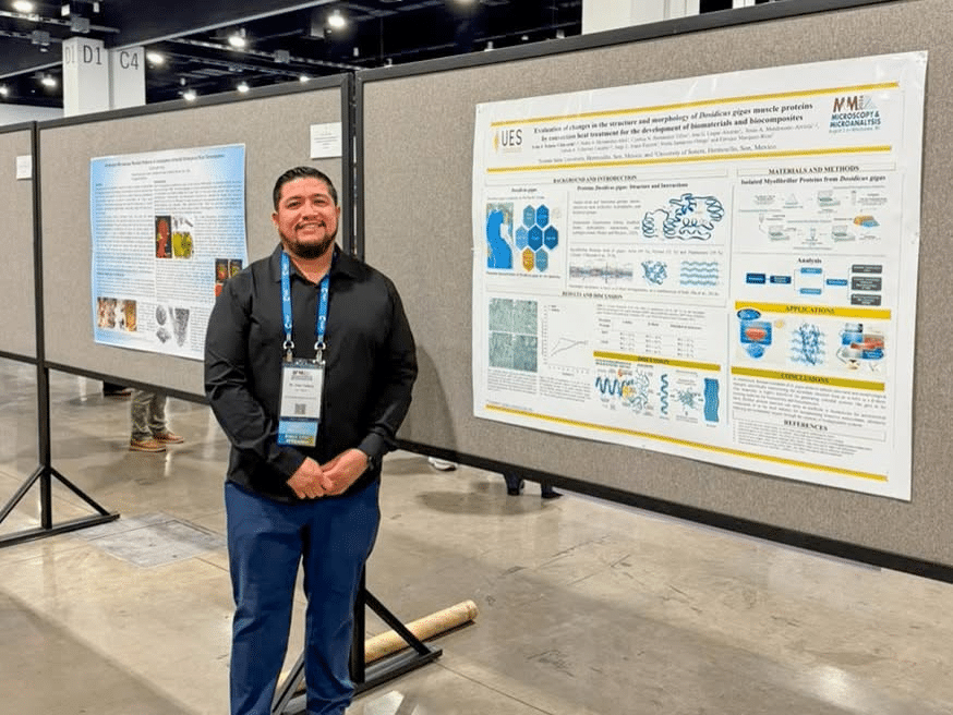 Participan investigadores de la UES en Congreso Internacional Microscopy & Microanalysis