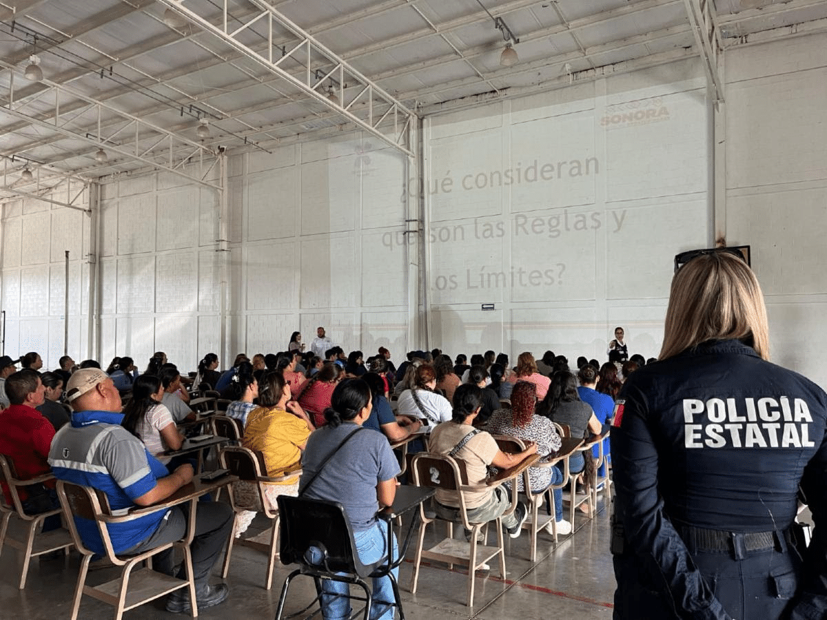 Inicia Secretaría de Seguridad sesiones de escuela para Padres Constructores de Paz en Nogales