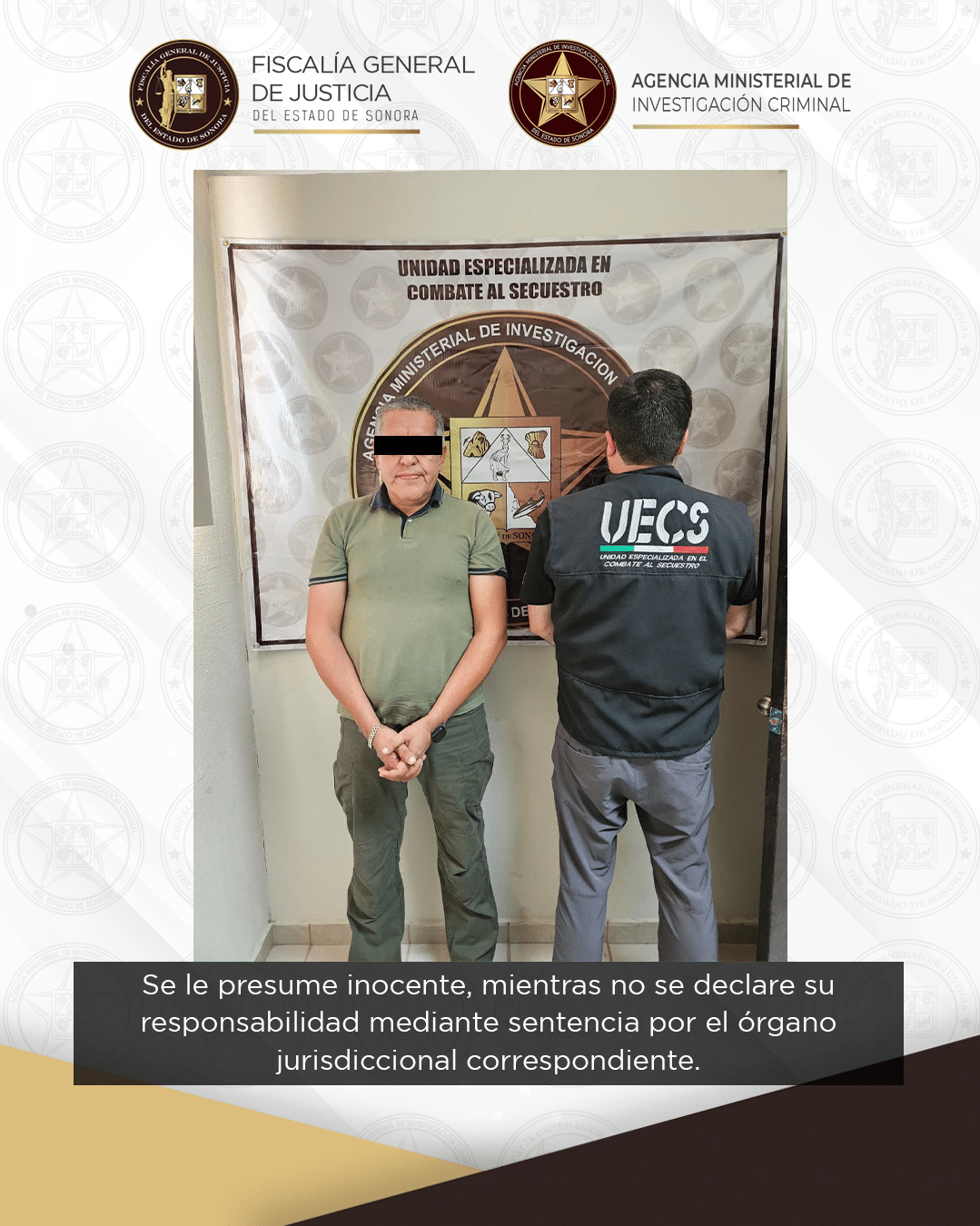 FGJES captura en Hermosillo a hombre requerido por extorsión agravada en Baja California