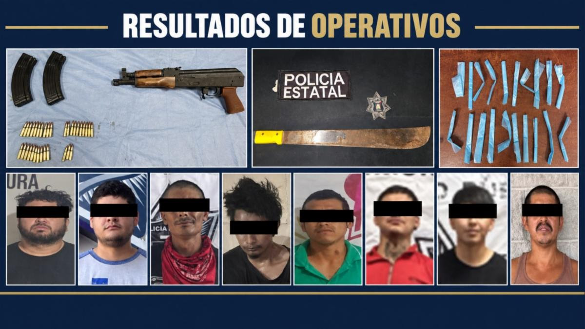Incauta Policía Estatal más de mil 600 dosis de narcótico