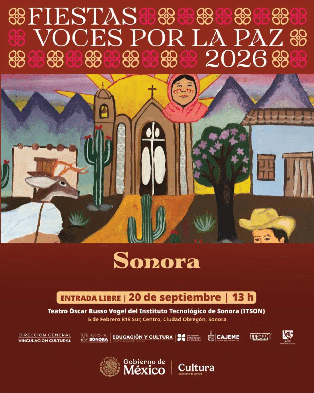 Fortalece Gobierno de Sonora actividad cultural en 46 municipios