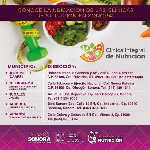 Promueve Salud Sonora atención integral contra la obesidad para las familias