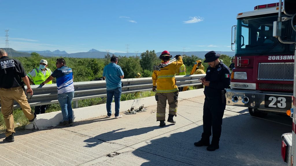 Mueren dos en “camionazo”; resultan ocho personas lesionadas 5 113