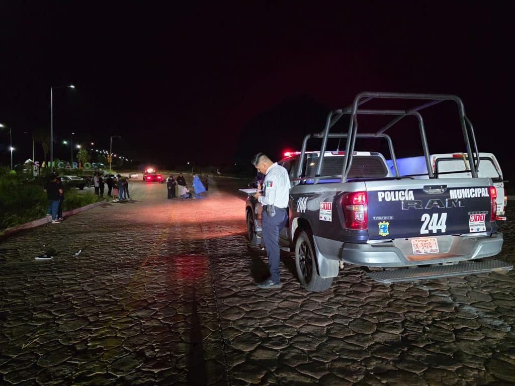 Muere motociclista tras accidente en San Carlos 5 226