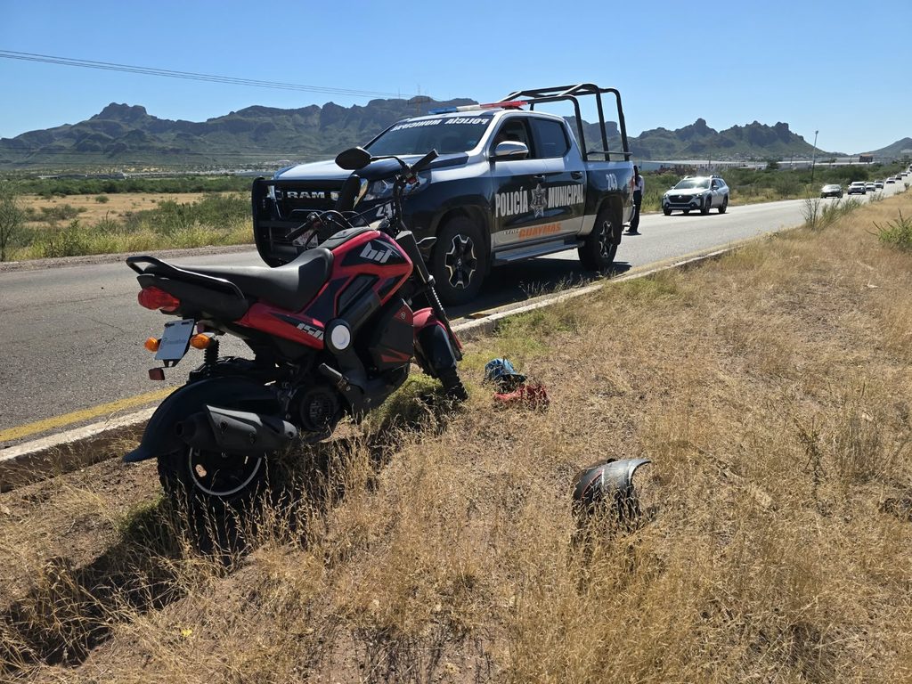 Resulta motociclista gravemente lesionado 1 455
