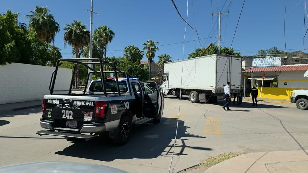 Derrumba ‘tortón’ postes de Telmex 3 543