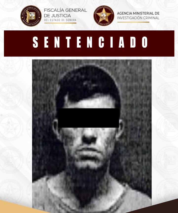 FGJES obtiene sentencia de 50 años de prisión por delito contra la libertad de las personas en Nogales