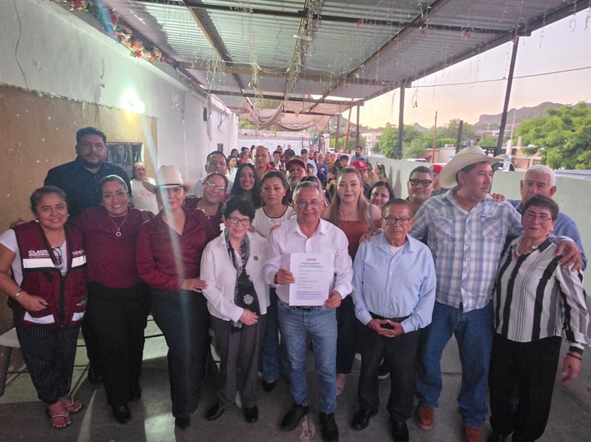 Formaliza Celestino Sarabia registro ante Morena 1 825