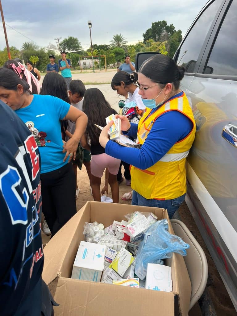 Respaldan paramédicos de CNE a damnificados en el ejido Juan Rodríguez 2 91