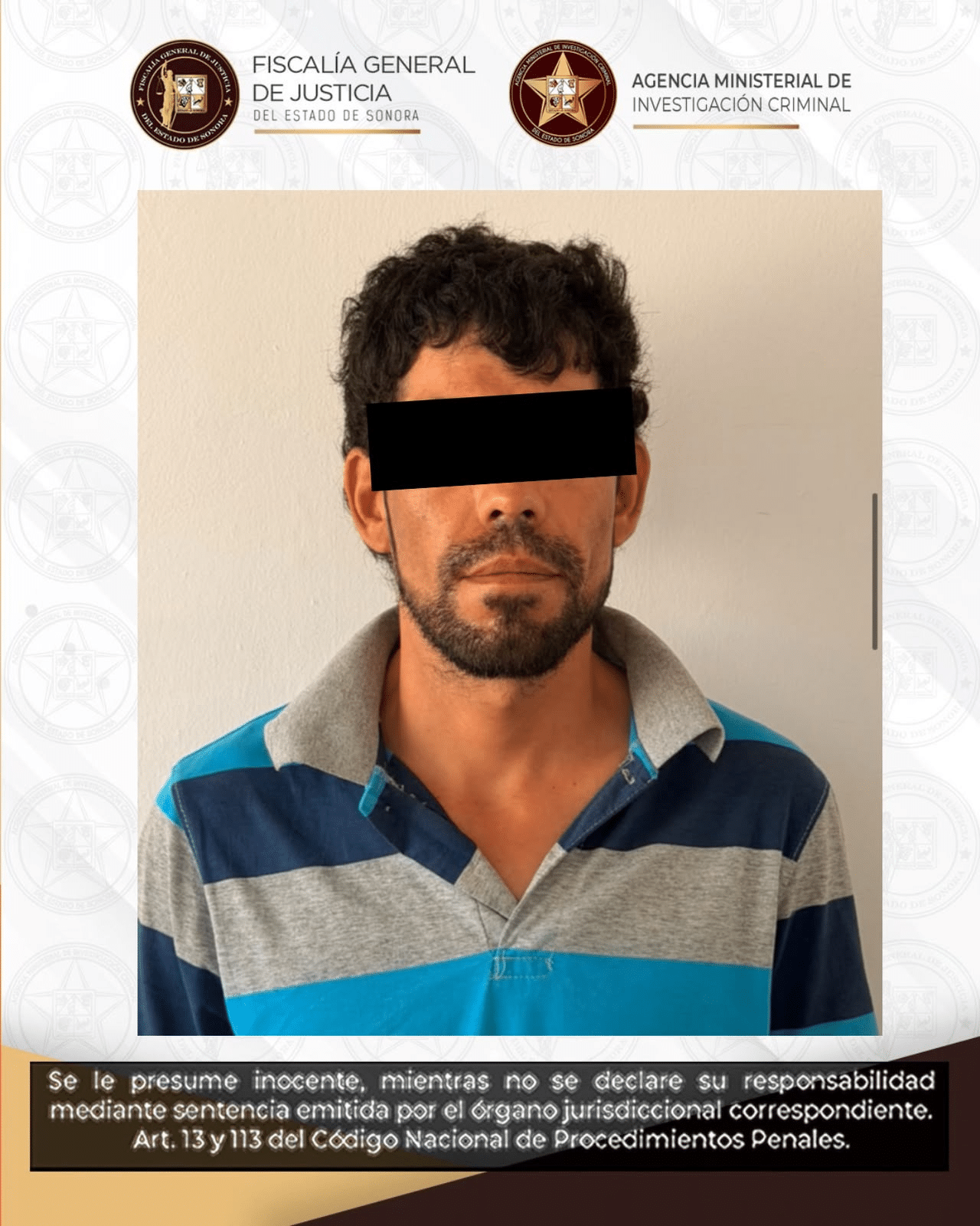 Prisión preventiva para imputado localizado con motocicleta con reporte de robo en Benjamín Hill