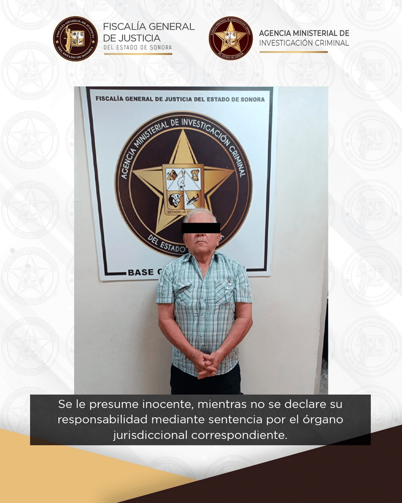Captura AMIC en Cajeme a hombre requerido en Sinaloa por abuso sexual agravado contra menor 1 image