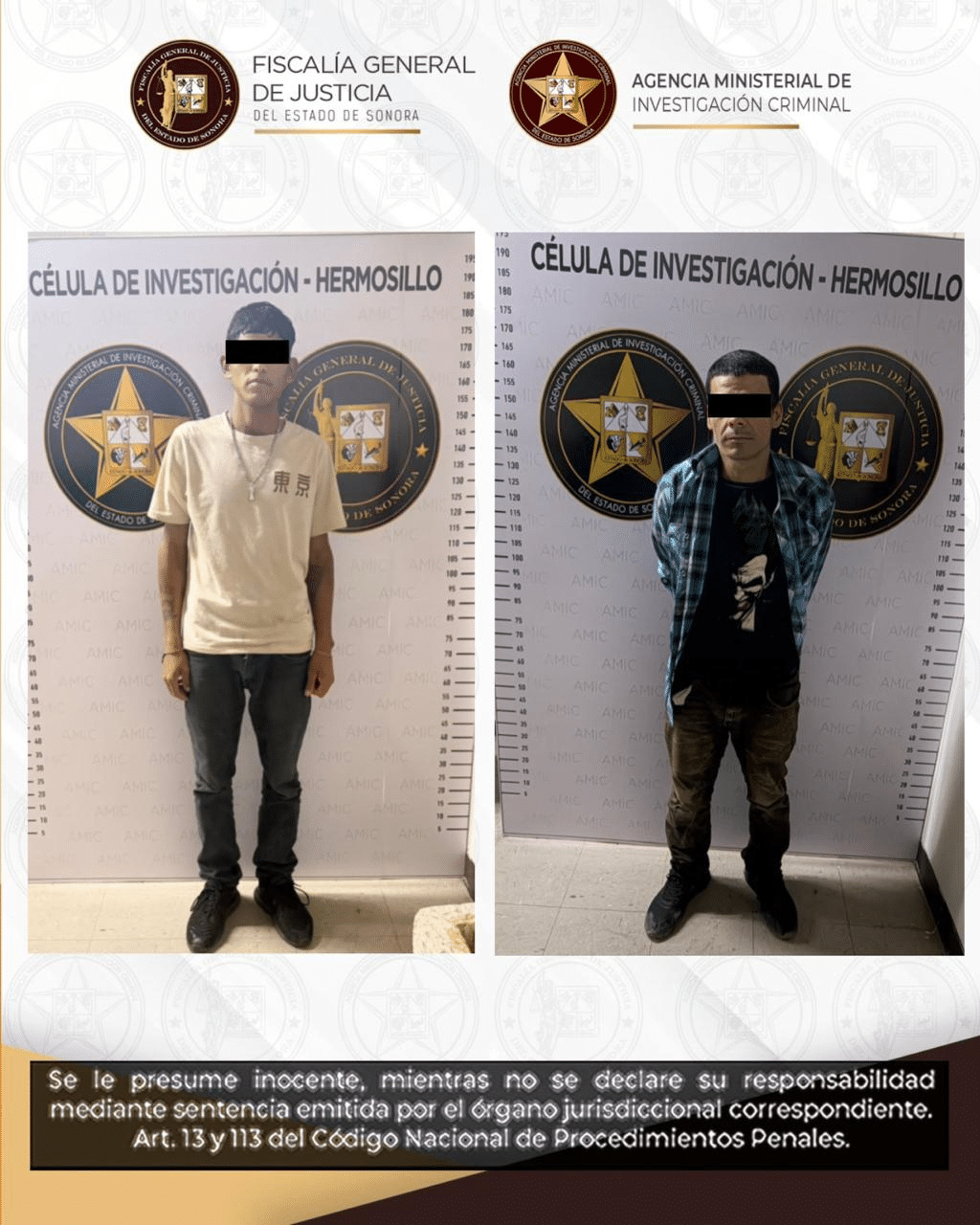 FGJES obtiene vinculación a proceso contra dos imputados por doble homicidio, homicidio en grado de tentativa y asociación delictuosa en Fuente de Piedra