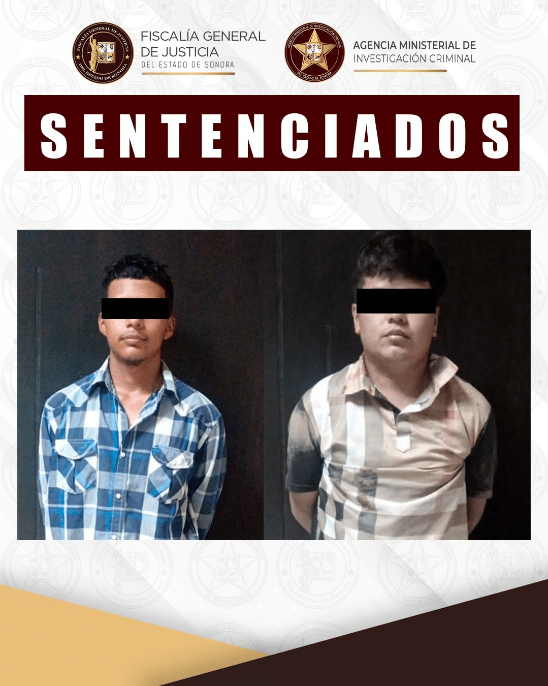 Sentencian a más de 29 años de prisión a dos hermanos por desaparición de persona y lesiones en Nogales: FGJES