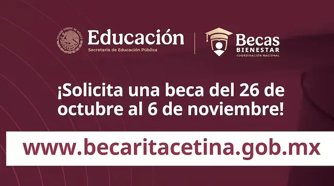 Beca Rita Cetina: pasos para registrarse en la nueva convocatoria 1 image