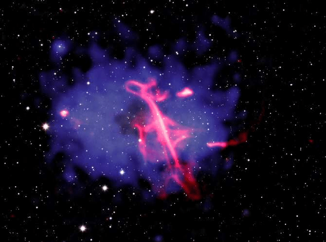 El misterio de una estructura cósmica con forma de símbolo musical 1 image