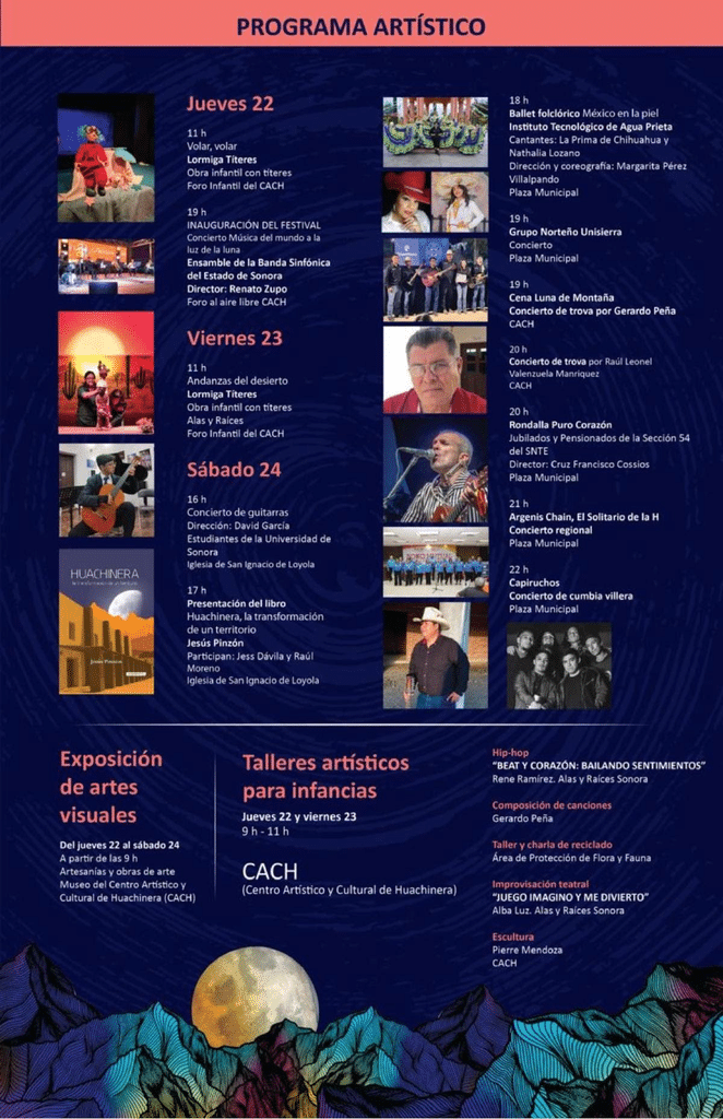 Invitan a disfrutar del Festival Luna de Montaña 2026 en Huachinera 2 image