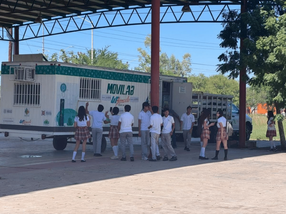 Gobierno de Sonora saca a pasear a la ciencia y la sustentabilidad con Mobilab UTH-Sempra