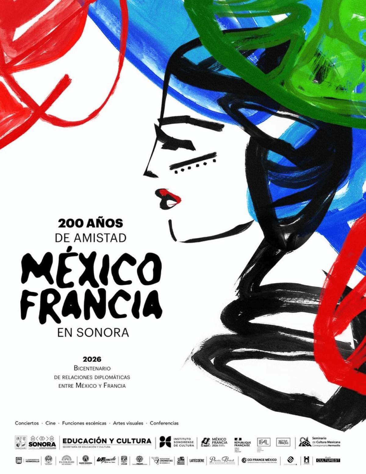 Gobierno de Sonora presenta programa cultural por los 200 años de relaciones entre México y Francia