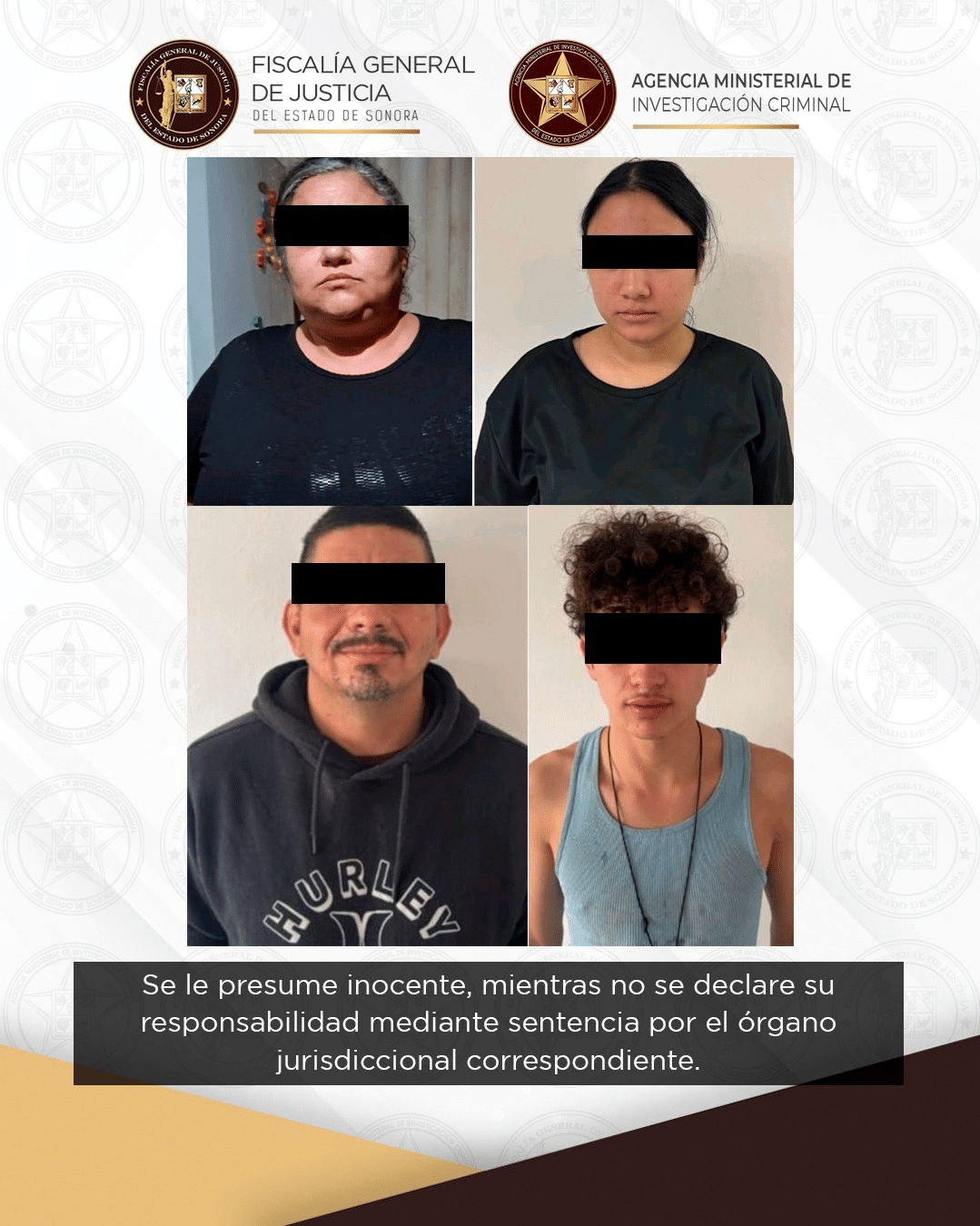 Vinculan a proceso a cuatro imputados por narcomenudeo en Ímuris