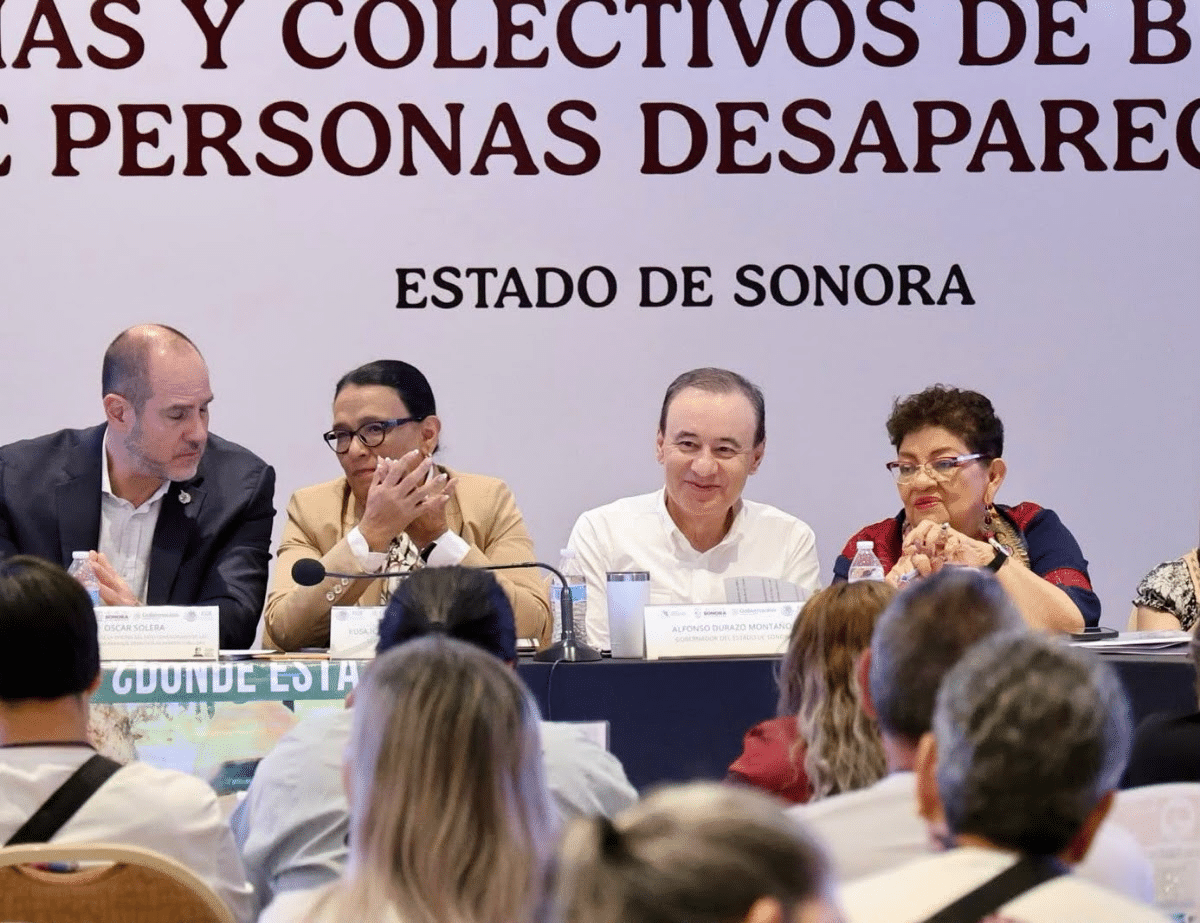 Durazo refrenda respaldo a familias buscadoras y fortalece coordinación con el Gobierno de México en materia de atención y justicia