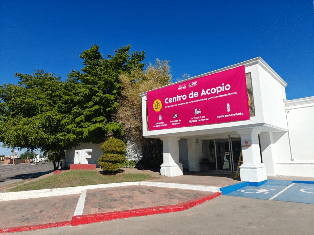 Gobierno de Sonora abre centro de acopio por afectaciones de lluvias 1 image