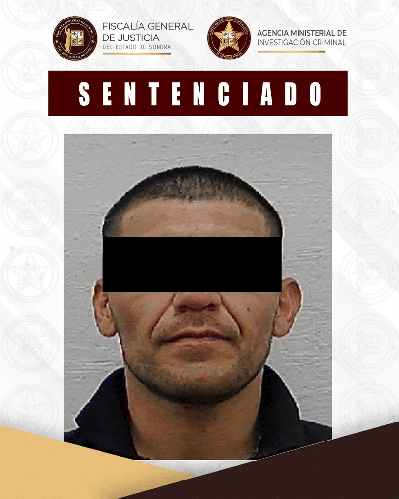 Sentencian a 43 años y 9 meses de prisión a responsable de desaparición con resultado de muerte en Hermosillo: FGJES 1 image