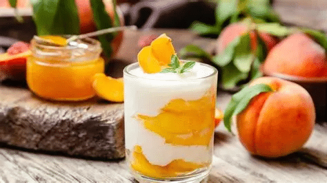 Duraznos con crema 1 image