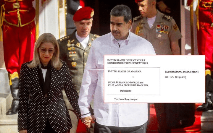 EE.UU. acusa a Maduro y Cilia Flores de conspiración para cometer torturas 1 image